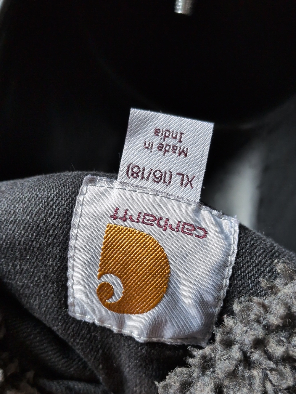 ✨ Carhartt Rugged Flex Sherpa Lined Jacket Size XL - Picture 9 of 11